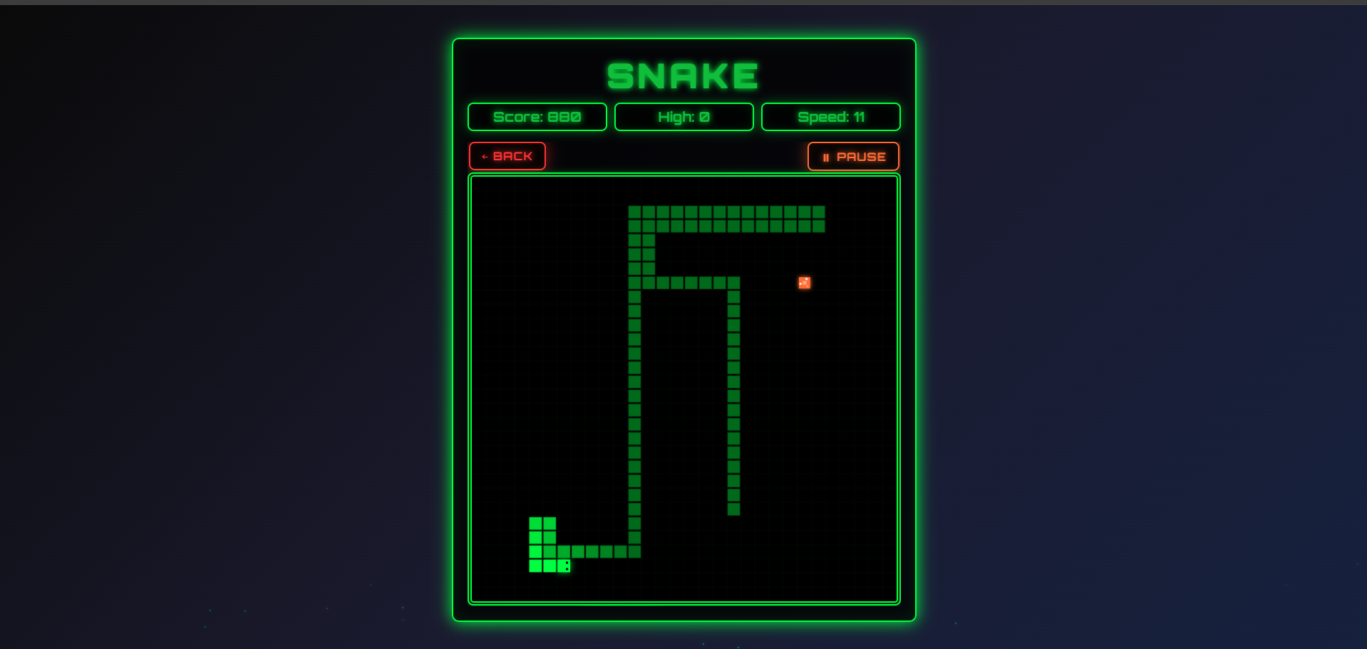 Retro Snake AI